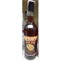 Agoney - Ron Miel Ronmiel Honigrum 30% Vol. 1l Glasflasche produziert auf Gran Canaria