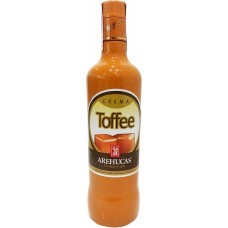 Arehucas - Licor Crema Toffee Toffee-Likör 17% Vol. 700ml produziert auf Gran Canaria