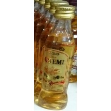 Artemi - Ron Artemi Oro brauner Rum 37,5% Vol. 40ml PET-Miniaturflasche produziert auf Gran Canaria