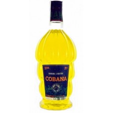 Cobana - Liqueur Banana Licor de Platano Bananenlikör 30% 700ml Konturflasche produziert auf Teneriffa