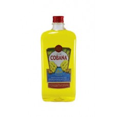 Cobana - Liqueur Banana Licor de Platano Bananenlikör 30% 1l PET-Flasche produziert auf Teneriffa