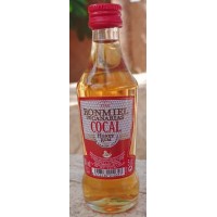 Cocal - Ron Miel Ronmiel de Canarias kanarischer Honigrum 30% Vol. 50ml Miniaturflasche produziert auf Teneriffa