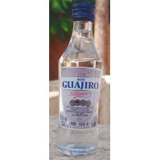 Ron Guajiro - Ron Blanco Rum 50ml Miniaturflasche 37,5% Vol. produziert auf Teneriffa