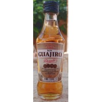 Guajiro - Ron Dorado goldener Rum 37,5% Vol. 50ml Miniaturflasche produziert auf Teneriffa
