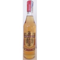 Komitroff - Gold Vodka & Caramelo Wodka mit Karamell 24% Vol. 700ml produziert auf Gran Canaria