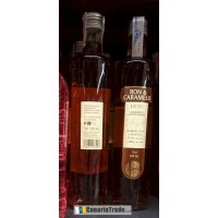 Perla - Ron & Caramelo Licor Rum-Karamell-Likör 20% Vol. 700ml Glasflasche produziert auf Teneriffa