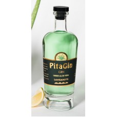 PitaGin Gin Green Aloe Vera 40% Vol. 700ml Glasflasche produziert auf Lanzarote