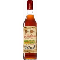 Ron La Indiana - Ron Miel Honey & Rum Honigrum Licor Islas Canarias 20% Vol. 1l produziert auf Gran Canaria