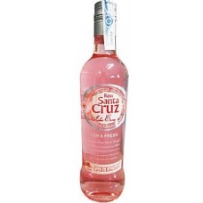 Santa Cruz - Ron & Fresa Rum mit Erdbeergeschmack 37,5% Vol. 700ml produziert auf Teneriffa