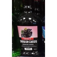 Yaracuy - Crema de Cassis Schwarze Johannisbeer-Likör 18% Vol. 700ml produziert auf Gran Canaria