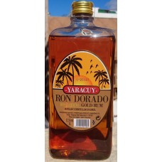 Yaracuy - Ron Dorado goldener Rum 37,5% Vol. 1l PET-Flasche produziert auf Gran Canaria