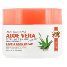 Aloe Excellence - Aloe Vera with Argan Oil Nourishing 300ml Dose produziert auf Gran Canaria