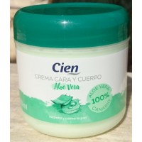 Cien - Crema Cara y Cuerpo Aloe Vera Creme für Gesicht und Körper 300ml Dose produziert auf Teneriffa