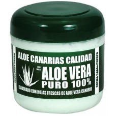 Aloe Canarias Calidad - Aloe Vera Puro 100% Körpercreme 300ml Dose produziert auf Teneriffa