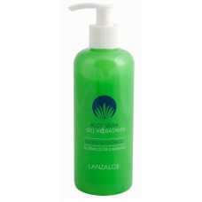 Lanzaloe - Gel Hidratante Aloe Vera After Sun Ecologico Bio Flüssigkeitsgel 250ml Pumpflasche produziert auf Lanzarote