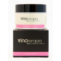 vinoterapia - Crema Facial De Dia De Malvasia Volcanica Gesichts-Tagescreme mit Weintraubenkernöl & Aloe Vera 50ml Glas produziert auf Lanzarote