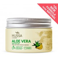 Mussa Canaria - Manteca Crema Corporal Body Butter Aloe Vera Platano Ecologico Bio Creme 300ml Dose produziert auf Teneriffa