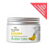 Mussa Canaria - Manteca Crema Mini Body Butter Banana Cacao Karité Ecologico Bio Creme 70ml Dose produziert auf Teneriffa