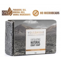Mussa Canaria - Volcanique Jabon Exfoliating Natural Craft Soap Seife 100g produziert auf Teneriffa