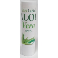 Riu Aloe Vera - Aloe Vera Stick Labial 15 SPF Sonnenschutz-Lippenpflegestift 4g produziert auf Gran Canaria