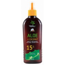 Tabaibasun - Aloe Coconut Sun Lotion SPF15 Aloe Vera Sonnencreme 200ml produziert auf Teneriffa