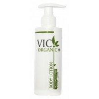 VIC - Organic Aloe Vera Body Lotion Bio Körpercreme parfumfrei 200ml Spenderflasche produziert auf Gran Canaria