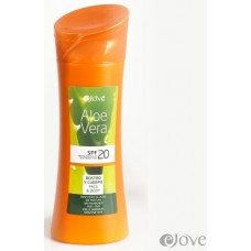 eJove - Aloe Vera Creme Proteccion Solar SPF20 Sonnenschutzcreme 400ml Flasche produziert auf Gran Canaria