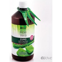 eJove - Zumo Bebible Aloe Vera Puro Saft 1l Flasche produziert auf Gran Canaria