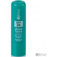 eJove - Lip Balm Aloe Vera SPF 20 Lippenpflegestift Lichtschutzfaktor 20 4g produziert auf Gran Canaria