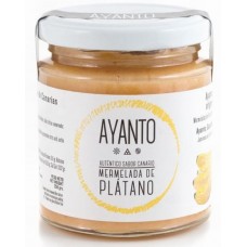 Ayanto - Mermelada de Platano de Canarias Bananen-Marmelade 250g Glas produziert auf La Palma