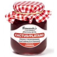 Bernardo's Mermeladas - Cactus-Platano Kaktus-Bananen-Konfitüre extra 240g produziert auf Lanzarote