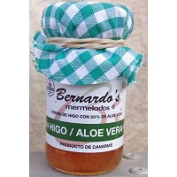 Bernardo's Mermeladas - Higos / Aloe Vera Feigenkonfitüre mit 20% Aloe Vera 65g produziert auf Lanzarote