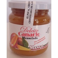Deleite Canario Mermelada - Mango Marmelade 212g Glas produziert auf Gran Canaria
