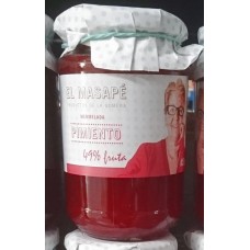 El Masapè - Mermelada Pimiento 49% Fruta Paprika-Marmelade 400g produziert auf La Gomera