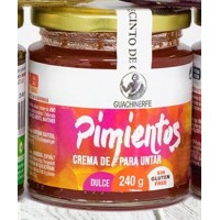 Guachinerfe - Pimientos Dulce Mermelade sin gluten Süße Paprika-Marmelade glutenfrei 240g Glas produziert auf Teneriffa