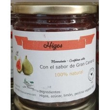 Las Tenerias - Mermelada de Higos Eco Bio-Feigen-Marmelade vegan 340g Glas produziert auf Gran Canaria