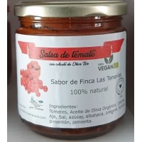 Las Tenerias - Salsa de Tomate Eco Bio-Tomatensoße vegan 340g Glas produziert auf Gran Canaria