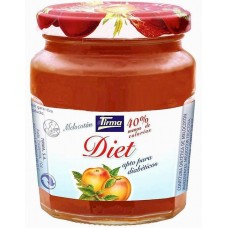 Tirma - Confitura de Melocoton Diet Pfirsich-Marmelade Diät 240g produziert auf Gran Canaria