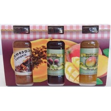 Valsabor - Pack de 3 Mermeladas Bienmesabe, Tuno Indio, Mango Marmeladen-Set 3x70g produziert auf Gran Canaria