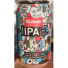 Mahou - Cinco Estrellas IPA Cerveza India Pale Ale Bier 4,5% Vol. 330ml Dose produziert auf Teneriffa