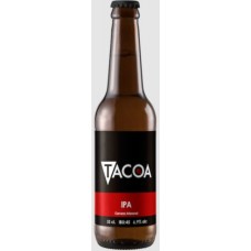 Tacoa - IPA Cerveza Craft Beer IBU 45 6,9% Vol. Bier Glasflasche 330ml produziert auf Teneriffa