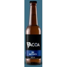 Tacoa - IPA Cerveza Sin Alcohol Craft Beer IBU Bier alkoholfrei 0,5% Vol. Glasflasche 330ml produziert auf Teneriffa