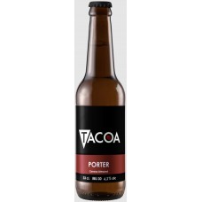 Tacoa - Porter Beer Cerveza Bier 6,2% Vol. Glasflasche 330ml produziert auf Teneriffa