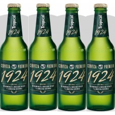 Tropical - 1924 Cerveza Premium Bier 6,4% Vol. 4x 330ml Glasflasche produziert auf Gran Canaria