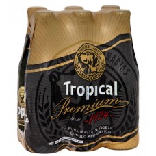 Tropical - Premium Cerveza doble malta Bier 5,7% Vol. 6x 250ml Glasflasche produziert auf Gran Canaria