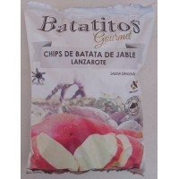 Batatito's - Gourmet Chips de Batata de Jable Lanzarote sin gluten Kartoffelchips 100g Tüte produziert auf Lanzarote