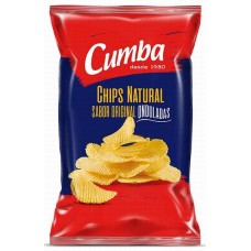 Cumba - Chips Papas Fritas Natural Original Onduladas Con Sal 160g produziert auf Gran Canaria