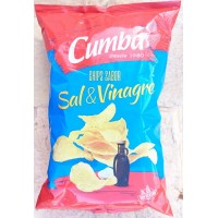 Cumba - Chips Salt & Vinegar kanarische Kartoffelchips Salz & Essig 150g produziert auf Gran Canaria