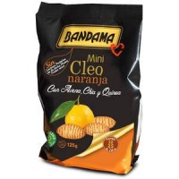 Bandama - Mini Cleo Naranja Kekse mit Orange 125g produziert auf Gran Canaria