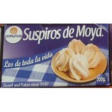 Doramas - Bizcochos de Moya - Suspiros de Moya 200g im Karton produziert auf Gran Canaria